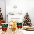 thumbnail image 4 of Christmas Party Supplies, Disposable Paper Plates, 16pcs Paper Plates and Cups with Tissue Napkins and Tablecloth, Multicolor Paper Material Set, 4 of 7