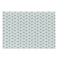 thumbnail image 1 of Whale Cutting Board, Hand-drawn Style Bubbles Funny Smiling Whales Swimming in Sea Child Design, Decorative Tempered Glass Cutting and Serving Board, in 3 Sizes, by Ambesonne, 1 of 2