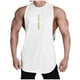 thumbnail image 1 of Deportes Tank Top Impresión de Cuello Redondo Entrenamiento de Fitness Casual Top de Secado para Hombres, Mezcla de Poliéster Spandex, 1 of 9