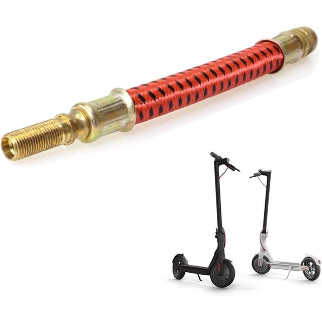 manguera de extensión de bomba de 14 cm, tubo de inflado de aire, bomba de boquilla de inflado compatible con Xiaomi M365, válvula de extensión de neumático inflable para scooter eléctrico para bicicleta y motocicleta ACTIVE Biensenido a ACTIVE