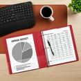thumbnail image 6 of Staples Standard 1" 3-Ring View Binder Red (58652), 6 of 6