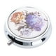 thumbnail image 1 of Round Compact Estuche para Medicamentos Compartimentos Pastillero para Monedero, 1 of 9