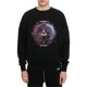 thumbnail image 1 of Sudadera con estampado de planetas de Elevenparis para hombre jetblack L, 1 of 1