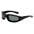 thumbnail image 3 of LOVIVER 2x 1 Pair Motorcycle Riding Glasses Padding Goggles Dustproof Windproof Motorcycle Sunglasses for Outdoor Sports, 3 of 8