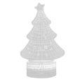 thumbnail image 1 of Lámpara De Regalo Luz Nocturna Alimentada Por Usb Con Decoraciones Acrílicas En 3D Bonitos Diseños De Árboles De Navidad, Ciervos Y Norias Ideal Para Navidad Y Cumpleaños, 1 of 4