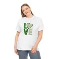 thumbnail image 4 of Love St Patrick's Day Irish Fashion Green Unisex Heavy Cotton Tee sale, 4 of 9