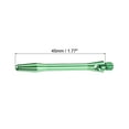 thumbnail image 2 of Uxcell 45mm Dart Shafts, Medium 2BA Thread Aluminum Dart Stems - 9 Pack (Green), 2 of 5