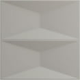 thumbnail image 5 of Ekena Millwork 19 5/8"W x 19 5/8"H Aberdeen EnduraWall Decorative 3D Wall Panel, Universal Pearl Metallic Sea Mist (12-Pack for 32.04 Sq. Ft.), 5 of 6