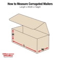 thumbnail image 2 of Office Depot® Brand Corrugated Mailers, 4" x 3" x 2", Kraft, Pack Of 50, 2 of 4