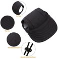 thumbnail image 3 of 2 paquetes de gorras con visera para perros, gorra de béisbol para mascotas, gorras de protección solar para perros, gorra deportiva para perros al aire libre con orificios para las orejasstyle2, 3 of 5