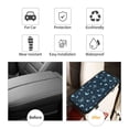 thumbnail image 4 of Bingfone Car Four-Season Universal Armrest Box Mat,Car Armrest Seat Cover Soft Leather Waterproof Armrest Cover Center Console Mat-Beautiful Butterflies, 4 of 7
