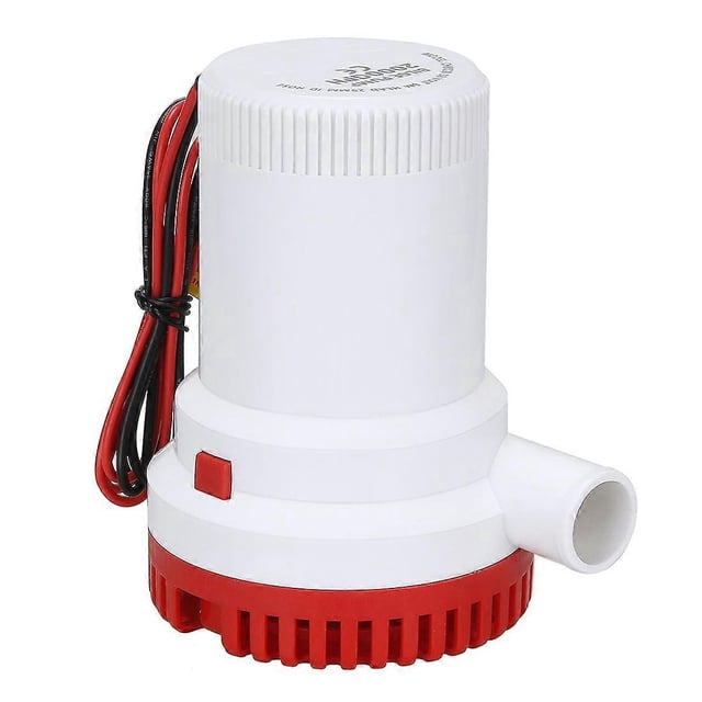 2000GPH Marine Water Bilge Pump Submersible Yacht Boat 12V Fishing Sea