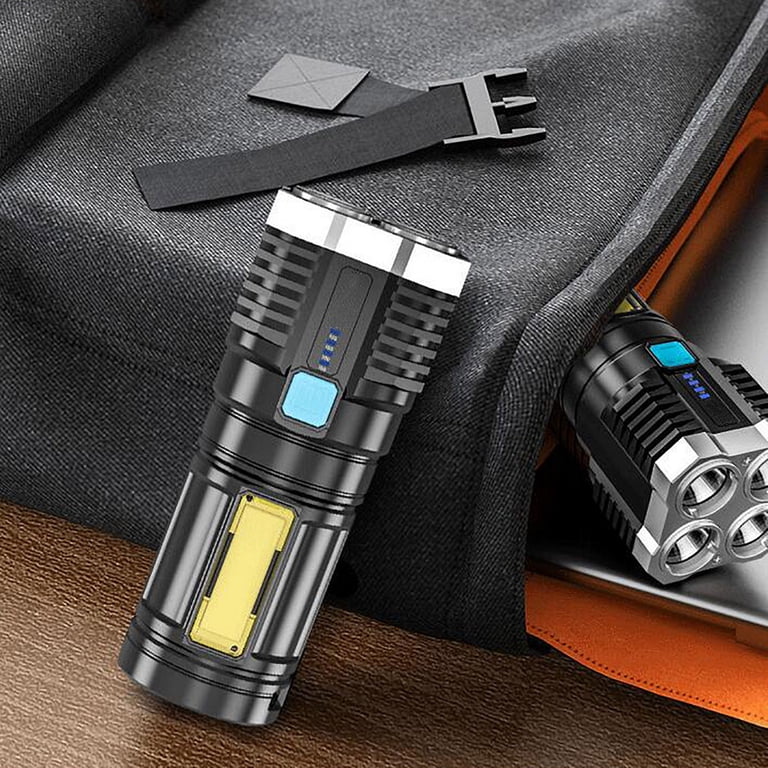 1800 Lumens Rechargeable Flashlights, Tactical LED Flashlight - Compact EDC Flash Light with USB Charging, Waterproof & Small for Camping, Hiking, Emergency, Car & Home by PALIFEUR - Walmart.com 1800 Lumens Rechargeable Flashlights, Tactical LED Flashlight - Compact EDC Flash Light with USB Charging, Waterproof & Small for Camping, Hiking, Emergency, Car & Home by PALIFEUR - Walmart.com