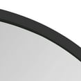thumbnail image 3 of Kate and Laurel Wheeler Round Framed Wall Mirror, Black 24" Diameter, 3 of 6