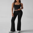 thumbnail image 3 of LYMAYTER 2 Piece Outfits for Women Casual Sleeveless Tank Tops Long Pants Sets Tracksuits Match Sets S-XL, 3 of 8