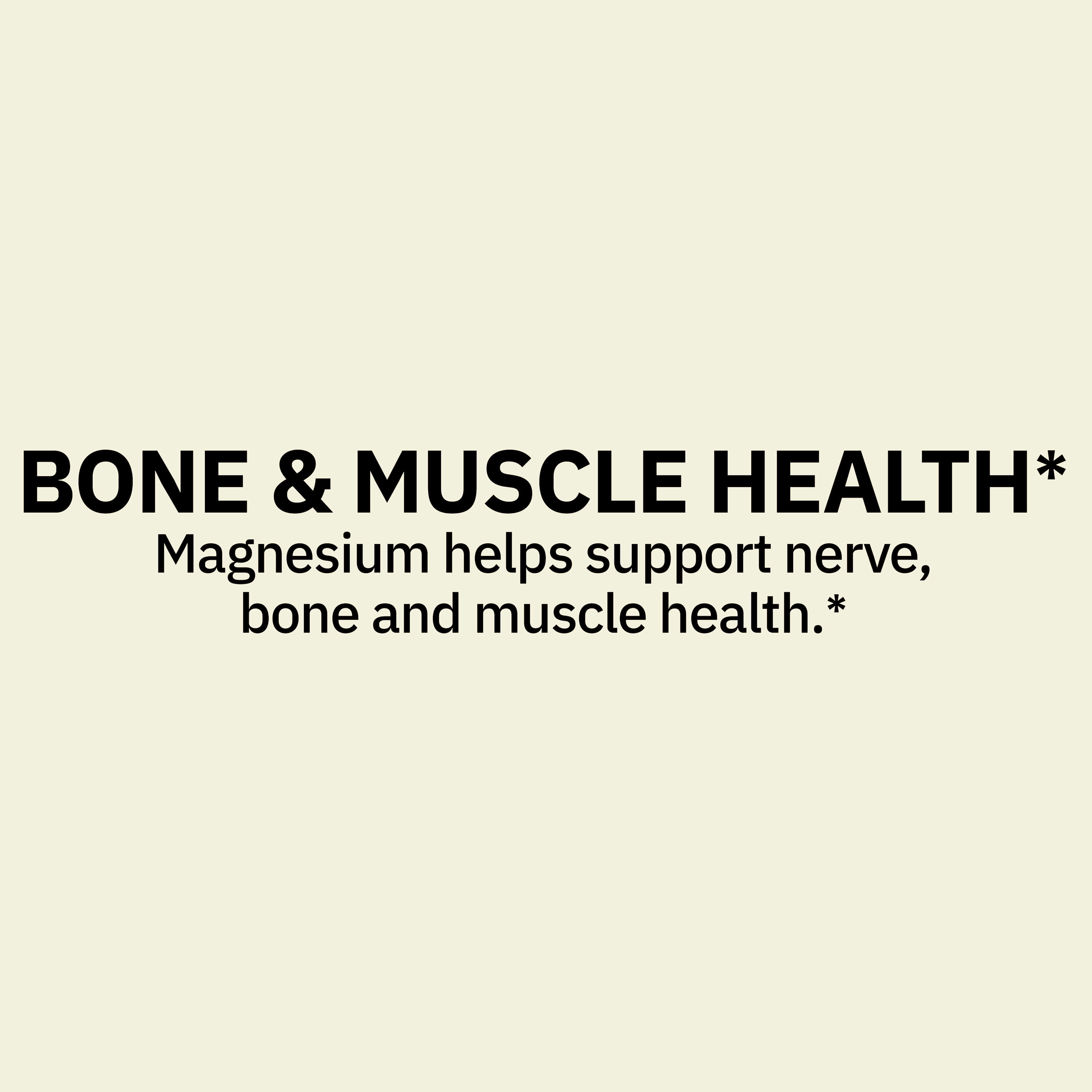 Spring Valley Extra Strength Magnesium Bone and Muscle Health Support Gummies, 250mg, 60 Count