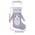 thumbnail image 2 of Holiday Celebration Christmas Stocking for and Girls - First Christmas Decoration for Babies, 2 of 4