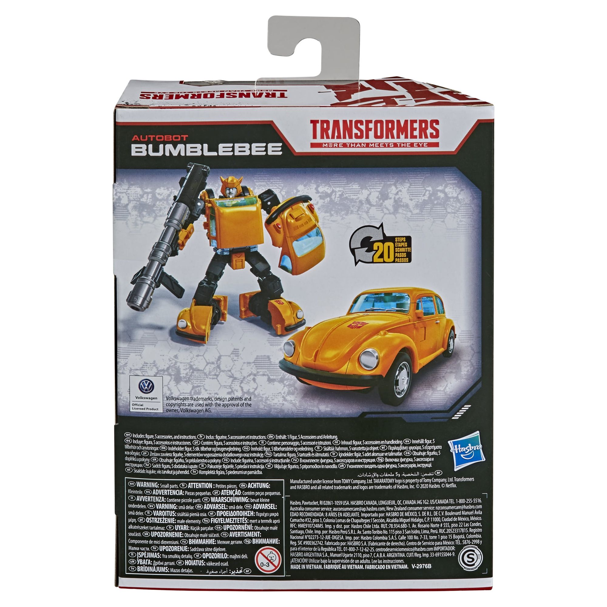 Transformers Generations War for Cybertron Trilogy Series-Inspired Deluxe Bumblebee Figure - image 5 of 5