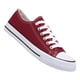 thumbnail image 2 of Sneaker Urban Casual de lona para hombre, color burdeos y blanco, 2 of 4
