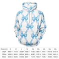 thumbnail image 2 of Pink Bow Pattern Men's Women New Sweatshirt Hoodie Men's Plus Size Sweatshirt Hooded Sweatshirt 3d Printed Street Men's Cloth, 2 of 6