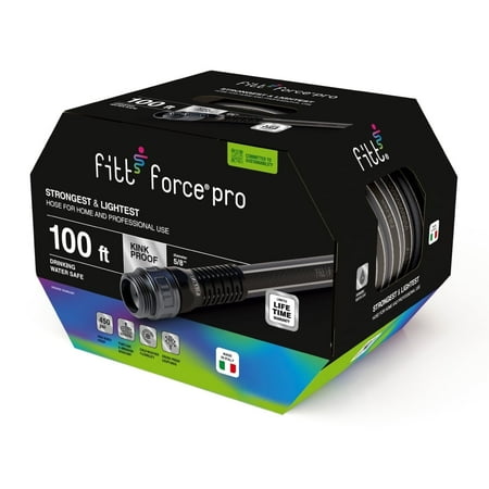 FITT Force Pro 5/8" x 100' Commercial Grade Garden Hose