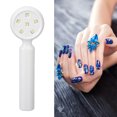 thumbnail image 1 of Handheld Nail Lamp, 6 Light Chips LED  Nail Lamp Mini Quick Dry  For Salon, 1 of 8