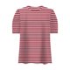 thumbnail image 3 of Tops de Manga Corta para las Mujeres Suelto Ajuste Impreso Cuello Redondo Camiseta Suelta Superior, Poliéster Verano Primavera, 3 of 5