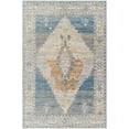 thumbnail image 5 of Hauteloom Shin Living Room, Bedroom Area Rug - Traditional - Slate Blue, Blue, Beige - 3'11" x 5'11", 5 of 9