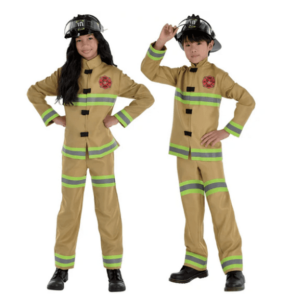 AMSCAN - Firefighter Costume (Child Small 4-6)