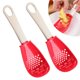 thumbnail image 3 of Kearding 2 uds Cuchara de cocina de plástico resistente al calor multifuncional con orificio para colgar cocina espumadera colador colador rallador para Utensilios de cocina Kearding HA018890-00, 3 of 6