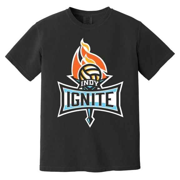 Indy Ignite Volleyball Established 2024 Pro Team Sport Comfort Color T-Shirt