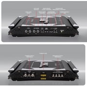 Pyle 1,400-watt 2-channel Vehicle Audio Amplifier, Black, 4.99 lb