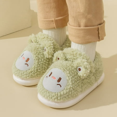 

Cathalem Kids Moccasins Autumn And Winter Children Slippers Girls And Boys Flat Non Slip Short Plush Girls Plush Slippers Size 4 Shoes D 4.5 Years