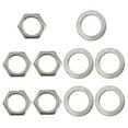 thumbnail image 2 of Esquirla 5 Pieces Electric Guitar Bass Output Socket Nuts Washers - , as described, 2 of 7