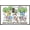 Barnwood Framed Version, variant on Hello Kitty and Friends: 24 Nature - Group Wall Poster, 22.375" x 34"