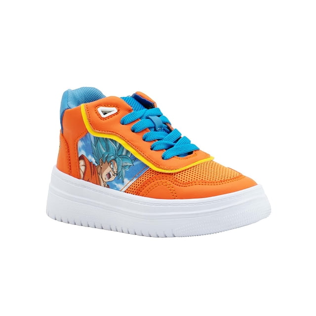 Tenis Para Niño Dragon Ball Super Goku Color Naranja 18-24 naranja 22
