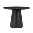 thumbnail image 5 of Sahara Black Oak Round Dining Table, 5 of 7