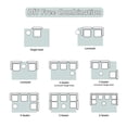thumbnail image 4 of CARZZI Compression Floor Sofa Bed, 3-Seat Convertible Modular Sectional Couch with Fixed-Shape Frame, Comfy Foldable Mattress Boneless Sleeper Couch, Convertible Sofa for Living Room, Dark Green, 4 of 11