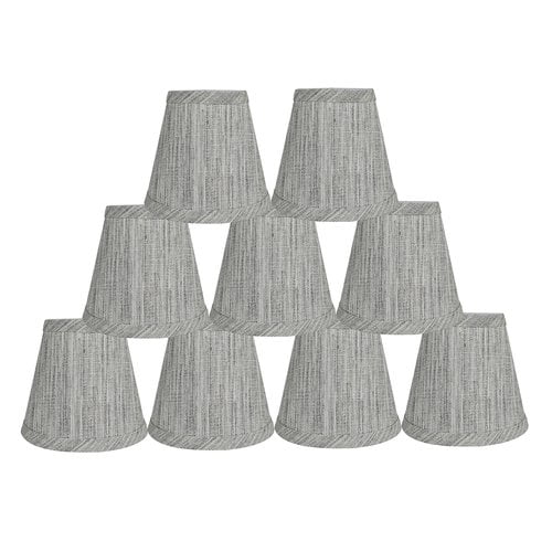 Urbanest Hardback 5'' Linen Empire Lamp Shade (Set of 9)