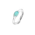 thumbnail image 1 of Sterling Silver Ring - Origins Organic + Blue Chalcedony, 1 of 1