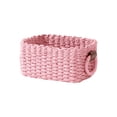 thumbnail image 2 of Luoshdecor Woven Rope Storage Basket Natural Paper Rope Organizer Basket Decorative Wicker Basket For Home Bathroom Bedroom Kitchen Office Sundries Cosmetics Toys, 2 of 6