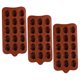 thumbnail image 5 of unbranded 3Ud De Silicona Para Hornear Chocolate Y Dulces Fácil De Desmoldar En Color, 5 of 8