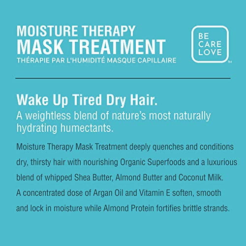 Be Care Love Coconut Milk Argan Oil Moisture Therapy Mask Treatment Vegan 8 oz