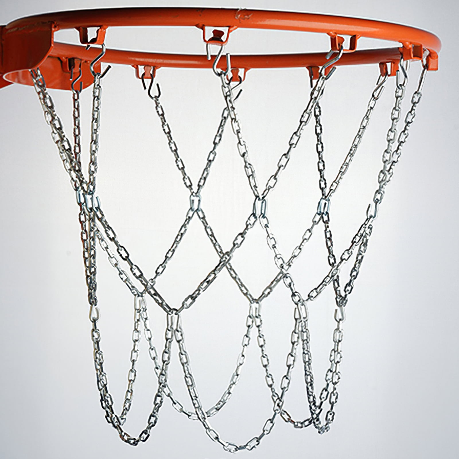Stainless Steel Basketball Net Easy To Install Iron Net Chain High Quality  Material Rust Protection For Indoor Or Outdoor Use