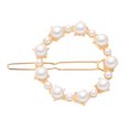 thumbnail image 1 of Pinzas para el cabello para mujeres, pinzas para peinar, pinzas para el cabello para niñas, elegantes horquillas con lazo de perla dulce, horquillas para damas, joyería para el cabello., 1 of 3