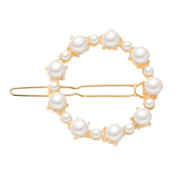RKSTN Hair Clips for Women Elegant Sweet Pearl Hairpin LOVE Bow Clip Ladies Hairpin Jewelry Fashion Hair Clips