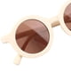 thumbnail image 4 of Gafas de sol redondas de moda para bebés, niños y niñas, para fiestas, calle, regalo Beige, 4 of 8
