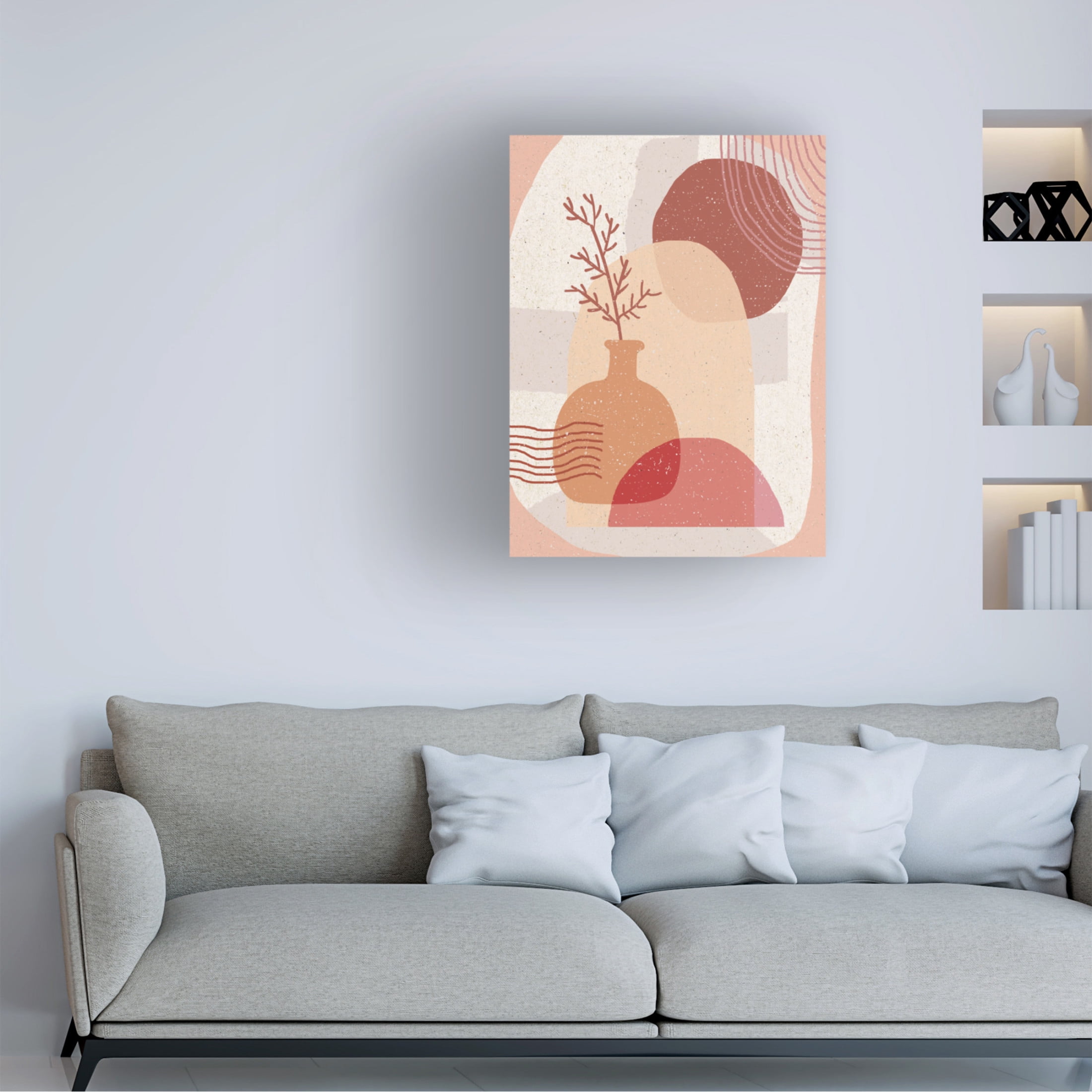 Trademark Fine Art Aylin Demir Boho Plant a Pot Canvas Wall Art