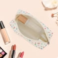 thumbnail image 5 of Unique Bargains 1 Pc Simple Floral Style Drawstring Makeup Bag for Vacation Red Blue Polyester, 5 of 6