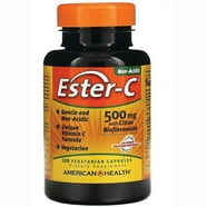 American Health Ester-C 500 mg with Citrus Bioflavonoids, Non-Acidic ...